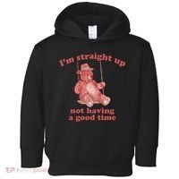 I'm Not Having A Good Time Bear Meme – Funny Bear, Relatable Humor Toddler Hoodie thumb 0
