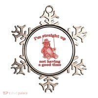 I'm Not Having A Good Time Bear Meme – Funny Bear, Relatable Humor Ornament thumb 0