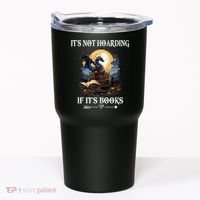 ItS Not Hoarding If ItS Books Funny Nerd Dragon Lover Tumbler thumb 0