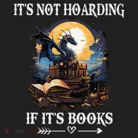 ItS Not Hoarding If ItS Books Funny Nerd Dragon Lover Tumbler thumb 3