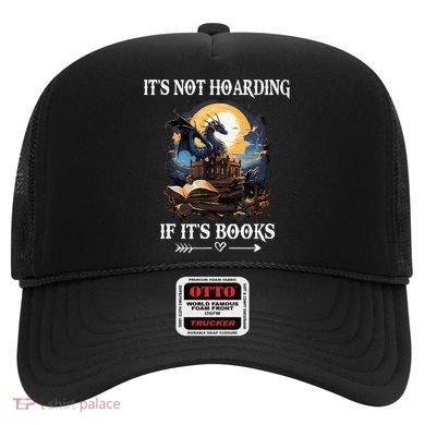 ItS Not Hoarding If ItS Books Funny Nerd Dragon Lover Hat