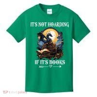ItS Not Hoarding If ItS Books Funny Nerd Dragon Lover Kids T-Shirt thumb 0