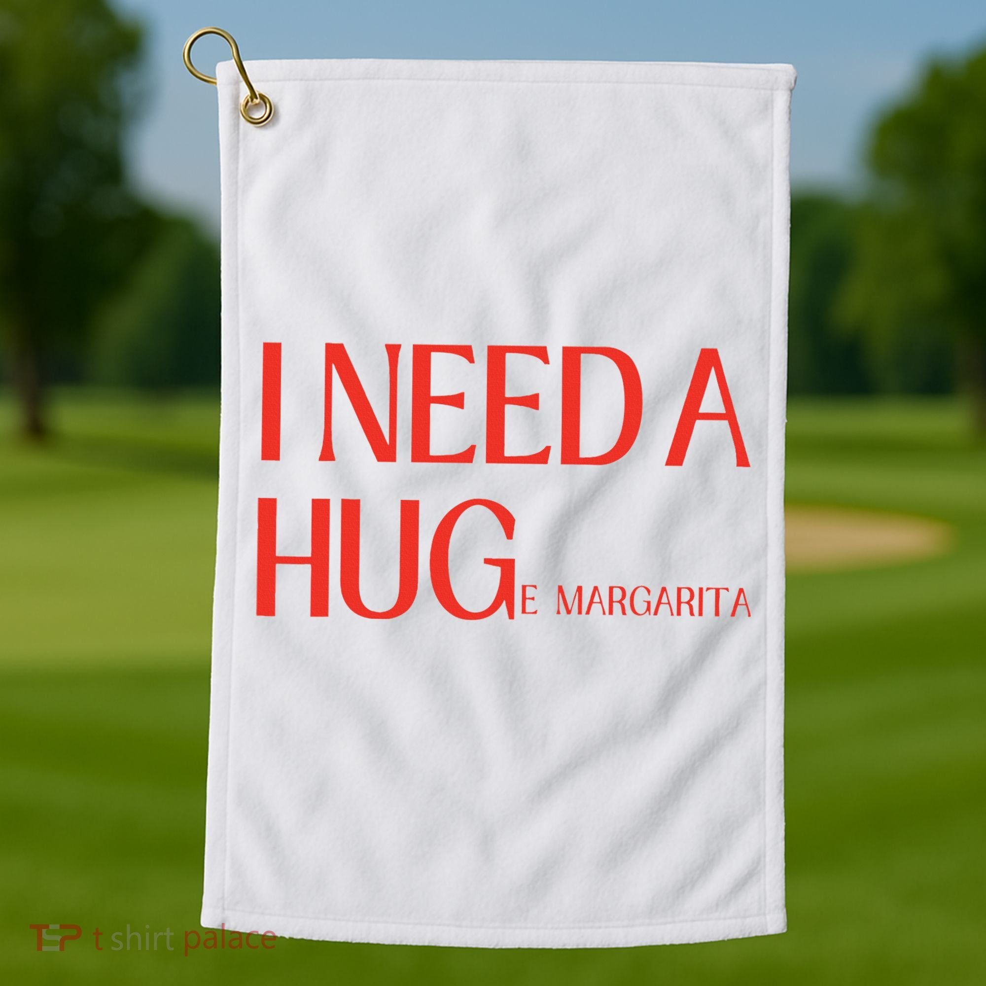 I Need Huge Margarita Golf Towel