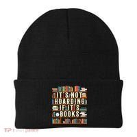 It's Not Hoarding If It's Books Book Lover Gift For Readers Cool Gift Beanie thumb 0