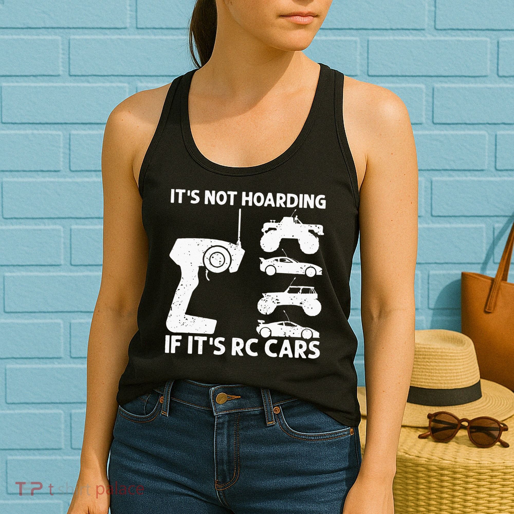 It's Not Hoarding If It's RC Cars RC Car Racing Women's Tank Top
