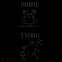 Inhale Exhale Pug Coffee Mug thumb 5