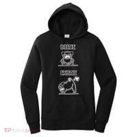 Inhale Exhale Pug Women's Hoodie thumb 0