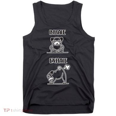 Inhale Exhale Pug Tank Top