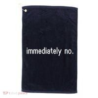 Immediately No Golf Towel thumb 0