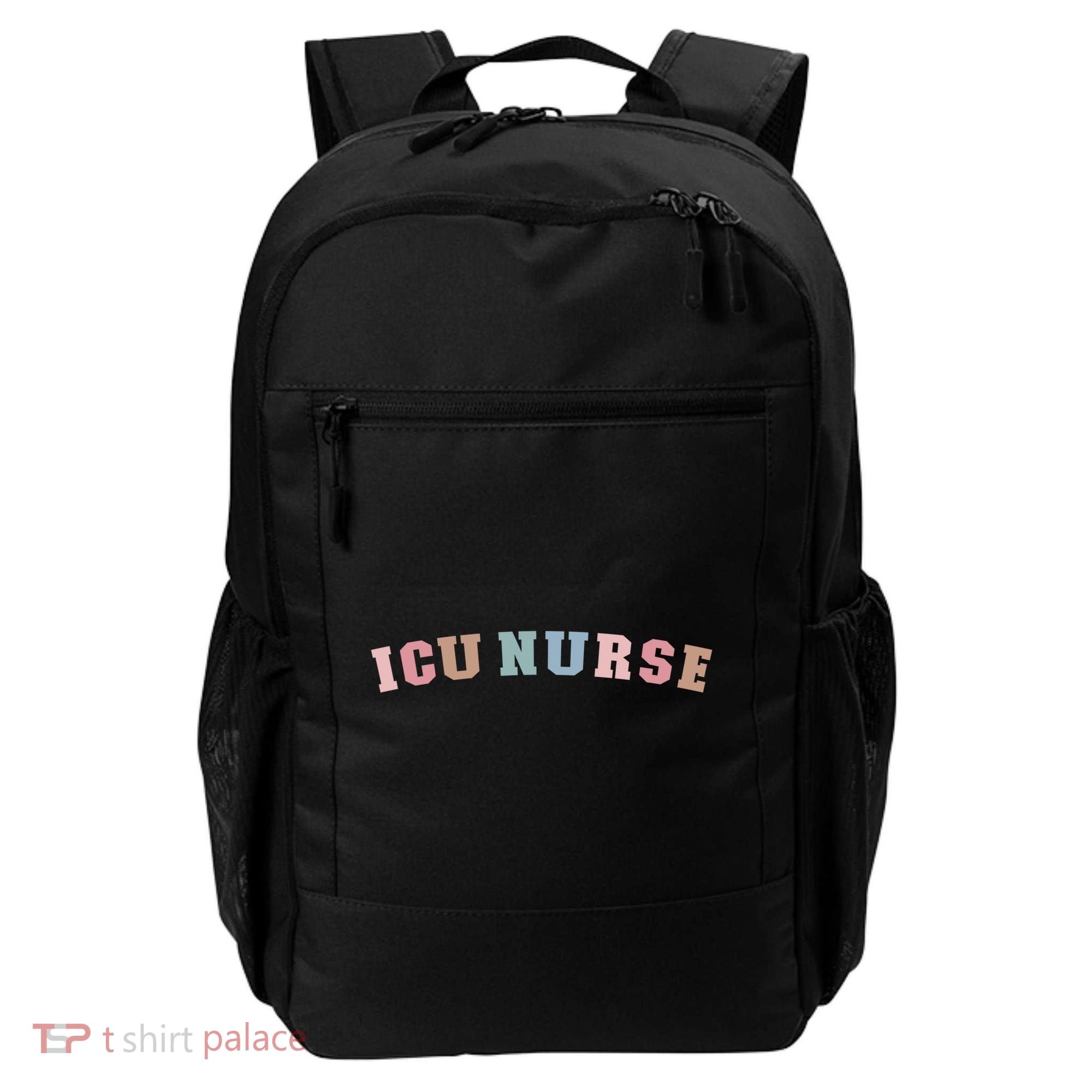 Icu Nurse Intensive Care Unit Nurse Icu Nursing Cute Gift Backpack