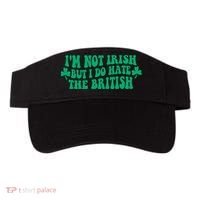 I’m Not Irish But I Do Hate The British Funny St Patrick's Day Irish British Visor thumb 0