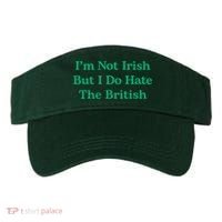 I’m Not Irish But I Do Hate The British Funny St Patrick's Day Irish British Visor thumb 0