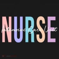 Icu Nurse Intensive Care Unit Nurse Gift USA-Made Doggie Bandana thumb 2
