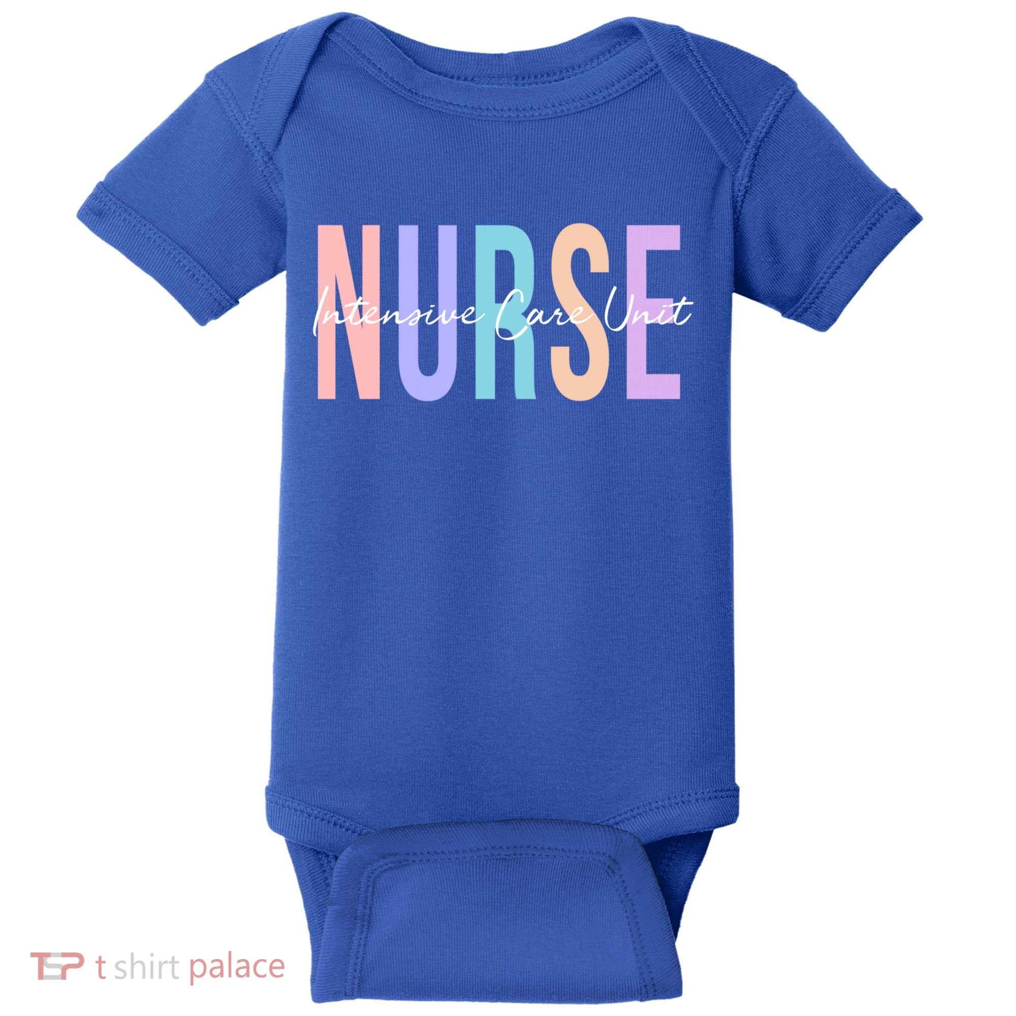 Icu Nurse Intensive Care Unit Nurse Gift Baby Bodysuit