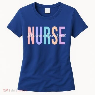 Icu Nurse Intensive Care Unit Nurse Gift Women's T-Shirt