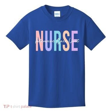 Icu Nurse Intensive Care Unit Nurse Gift Kids T-Shirt