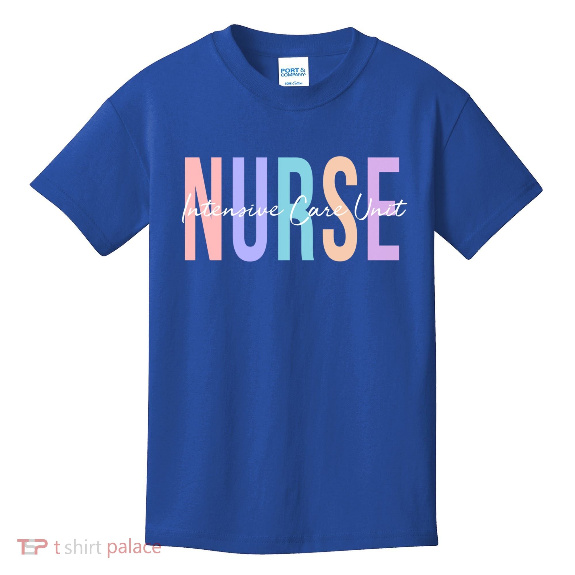 Icu Nurse Intensive Care Unit Nurse Gift Kids T-Shirt