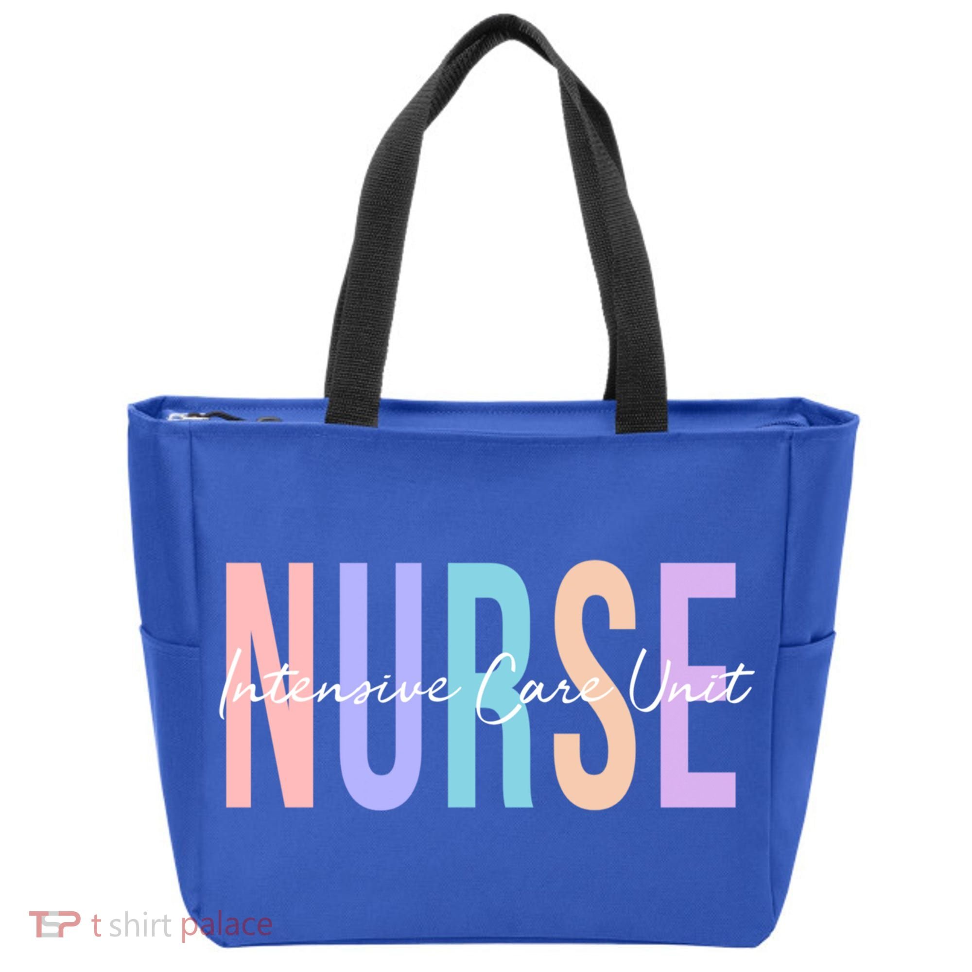 Icu Nurse Intensive Care Unit Nurse Gift Tote Bag