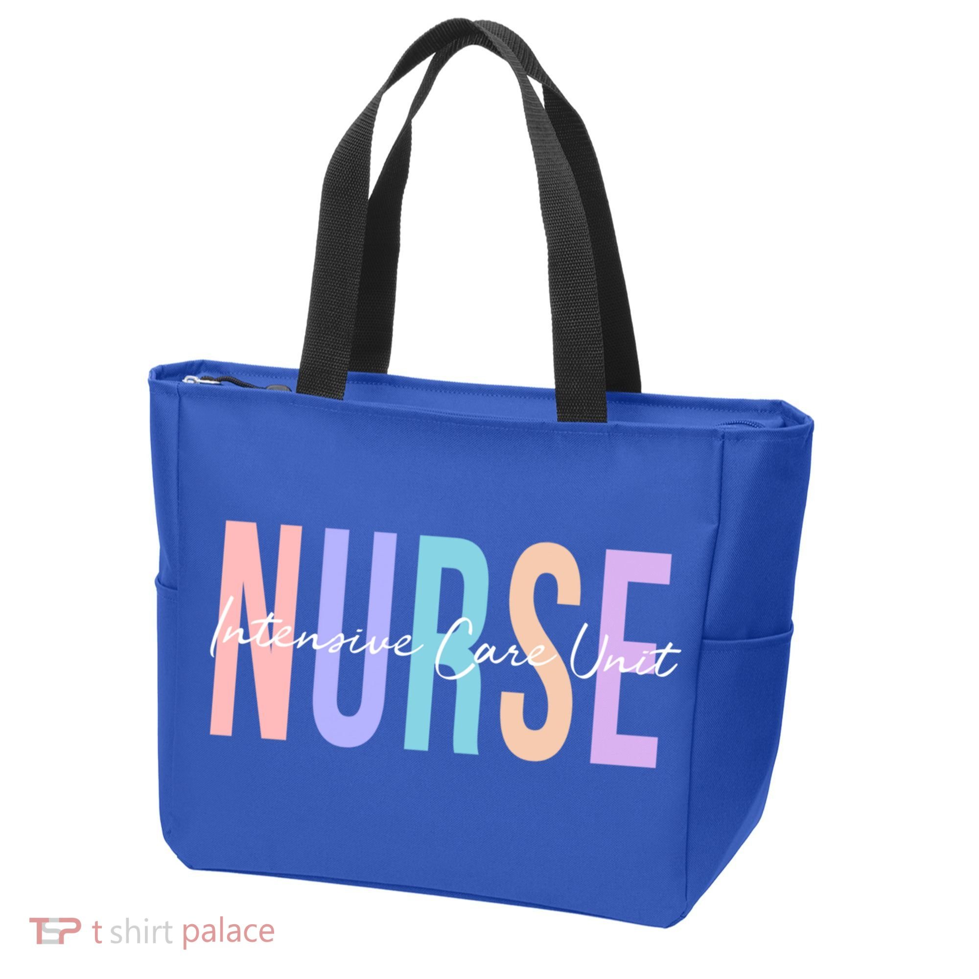 Icu Nurse Intensive Care Unit Nurse Gift Tote Bag