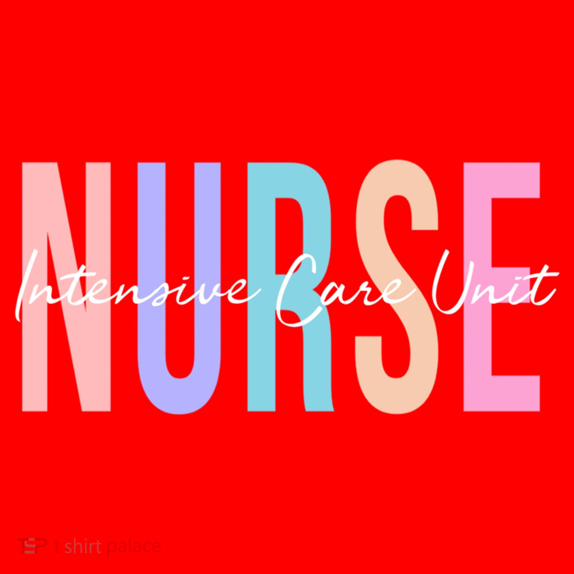 Icu Nurse Intensive Care Unit Nurse Gift Santa Hat