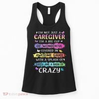 I'm Not Just A Caregiver I'm A Big Cup Of Wonderful Covered Women's Tank Top thumb 0