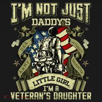 Im Not Just A Daddys Little Girl Im A Veterans Daughter Women's Tank Top thumb 5