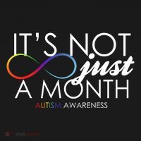 Its Not Just A Month Autism Awareness Long Sleeve Shirt thumb 2