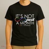 Its Not Just A Month Autism Awareness T-Shirt thumb 3