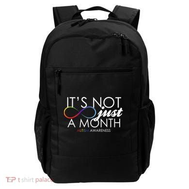 Its Not Just A Month Autism Awareness Backpack