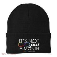 Its Not Just A Month Autism Awareness Beanie thumb 0