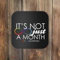 Its Not Just A Month Autism Awareness Coaster thumb 0