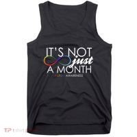 Its Not Just A Month Autism Awareness Tank Top thumb 0