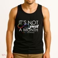 Its Not Just A Month Autism Awareness Tank Top thumb 3