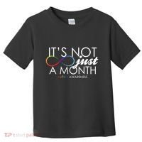 Its Not Just A Month Autism Awareness Toddler T-Shirt thumb 0