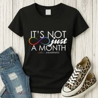 Its Not Just A Month Autism Awareness Women's T-Shirt thumb 3