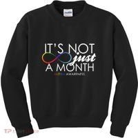 Its Not Just A Month Autism Awareness Kids Sweatshirt thumb 0