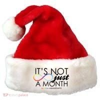 Its Not Just A Month Autism Awareness Santa Hat thumb 0