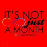 Its Not Just A Month Autism Awareness Santa Hat thumb 1