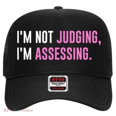 I'm Not Judging I'm Assessing Funny Hat