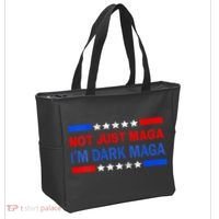 I’M Not Just Maga Im Dark Maga Trump 2024 Elections Tote Bag thumb 2