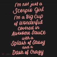 Im Not Just A Scorpio October November Birthday Funny Gift Meaningful Gift Women's Hoodie thumb 2