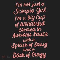 Im Not Just A Scorpio October November Birthday Funny Gift Meaningful Gift Golf Towel thumb 3