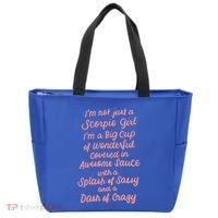 Im Not Just A Scorpio October November Birthday Funny Gift Meaningful Gift Tote Bag thumb 0