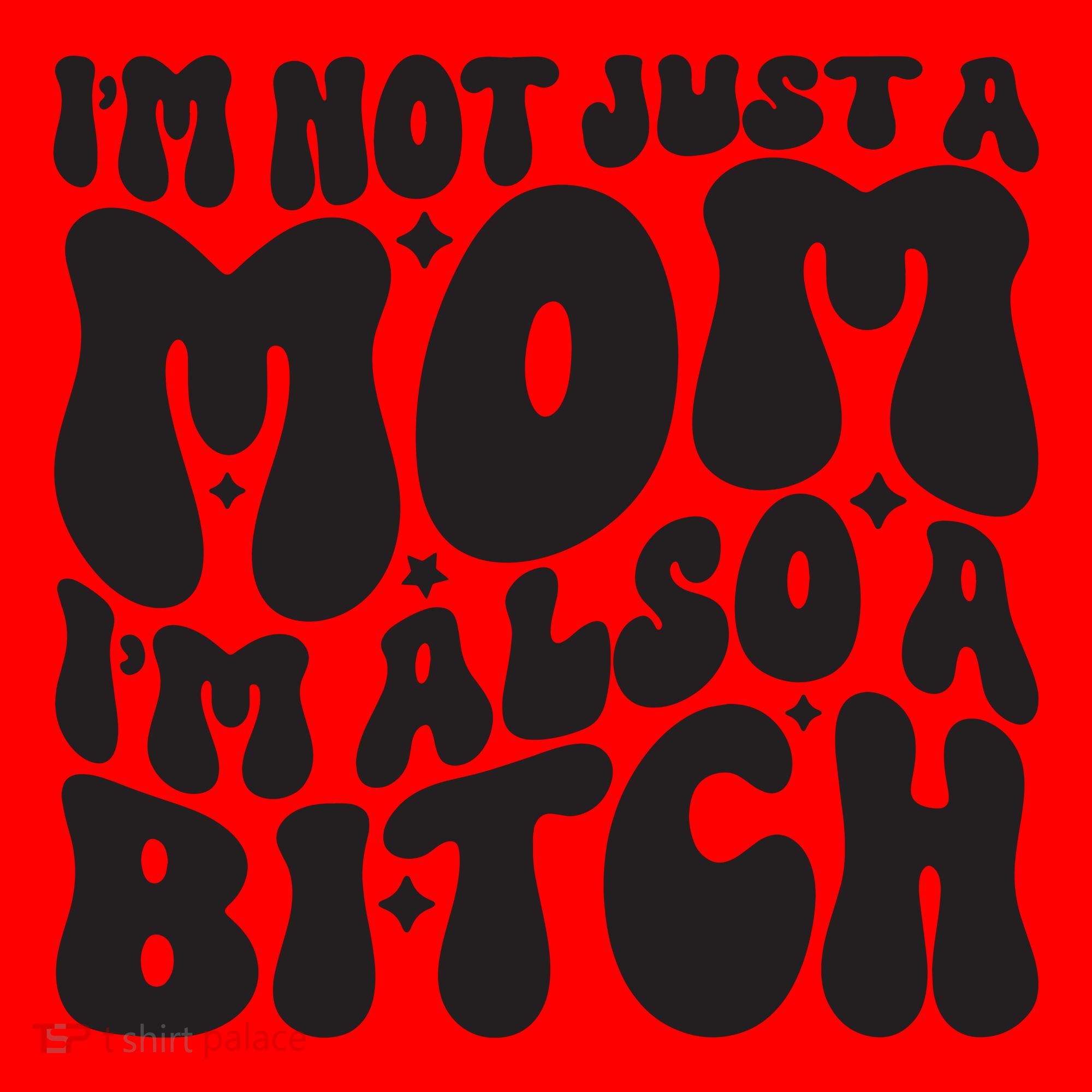 IM Not Just A Mom IM Also A Bitch Santa Hat