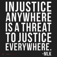 Injustice Anywhere is a Threat to JUSTICE Everywhere MLK Beanie thumb 2
