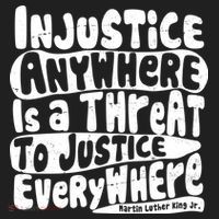Injustice Anywhere Is A Threat To Justice Everywhere MLK Quote Hat thumb 2