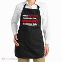 Injustice Becomes Law Resistance Duty Apron thumb 2