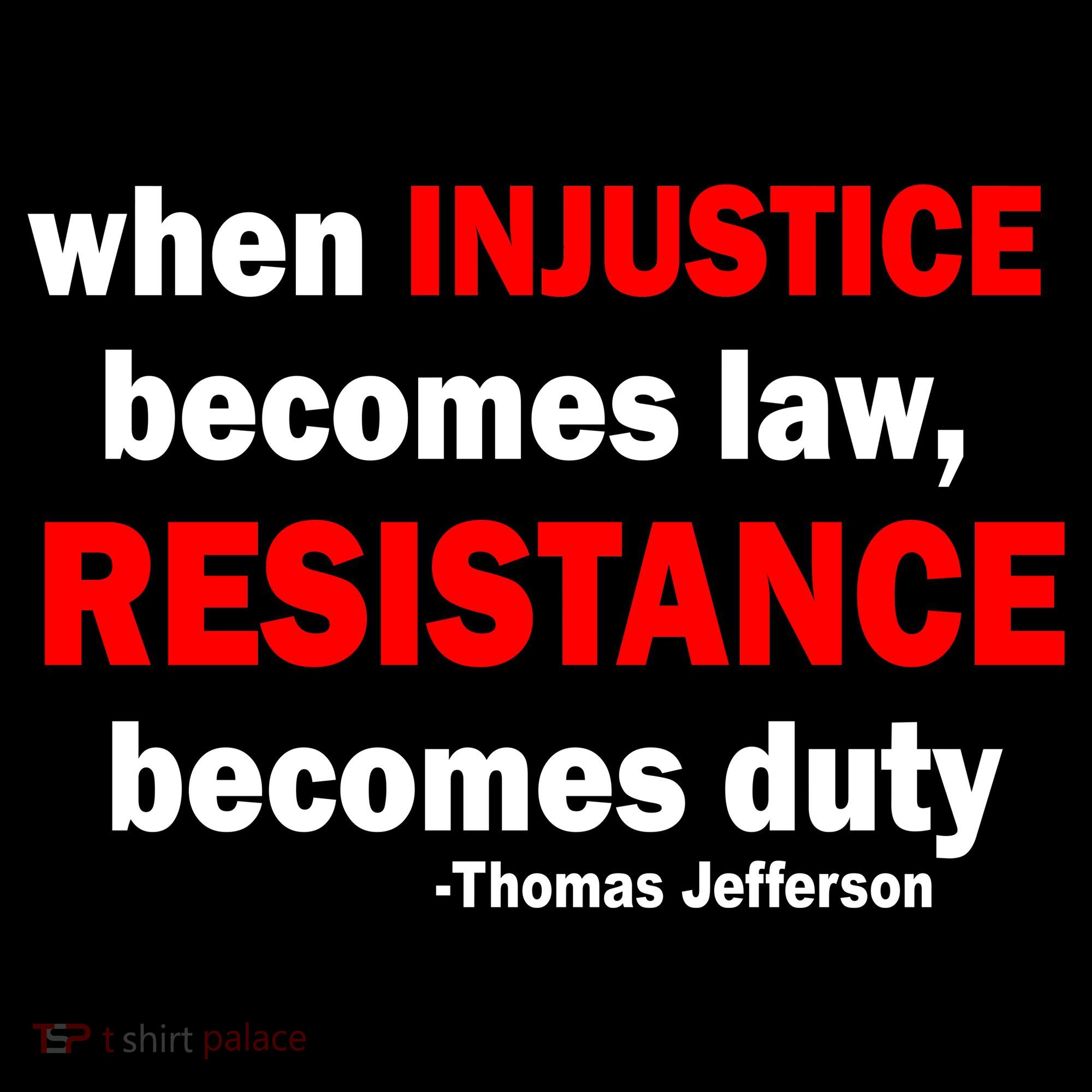 Injustice Becomes Law Resistance Duty Apron