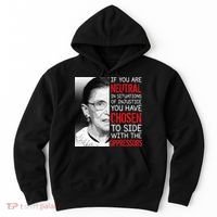 Injustice Ruth Bader Ginsburg Notorious RBG Quote Hoodie thumb 0