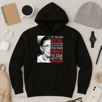Injustice Ruth Bader Ginsburg Notorious RBG Quote Hoodie thumb 3